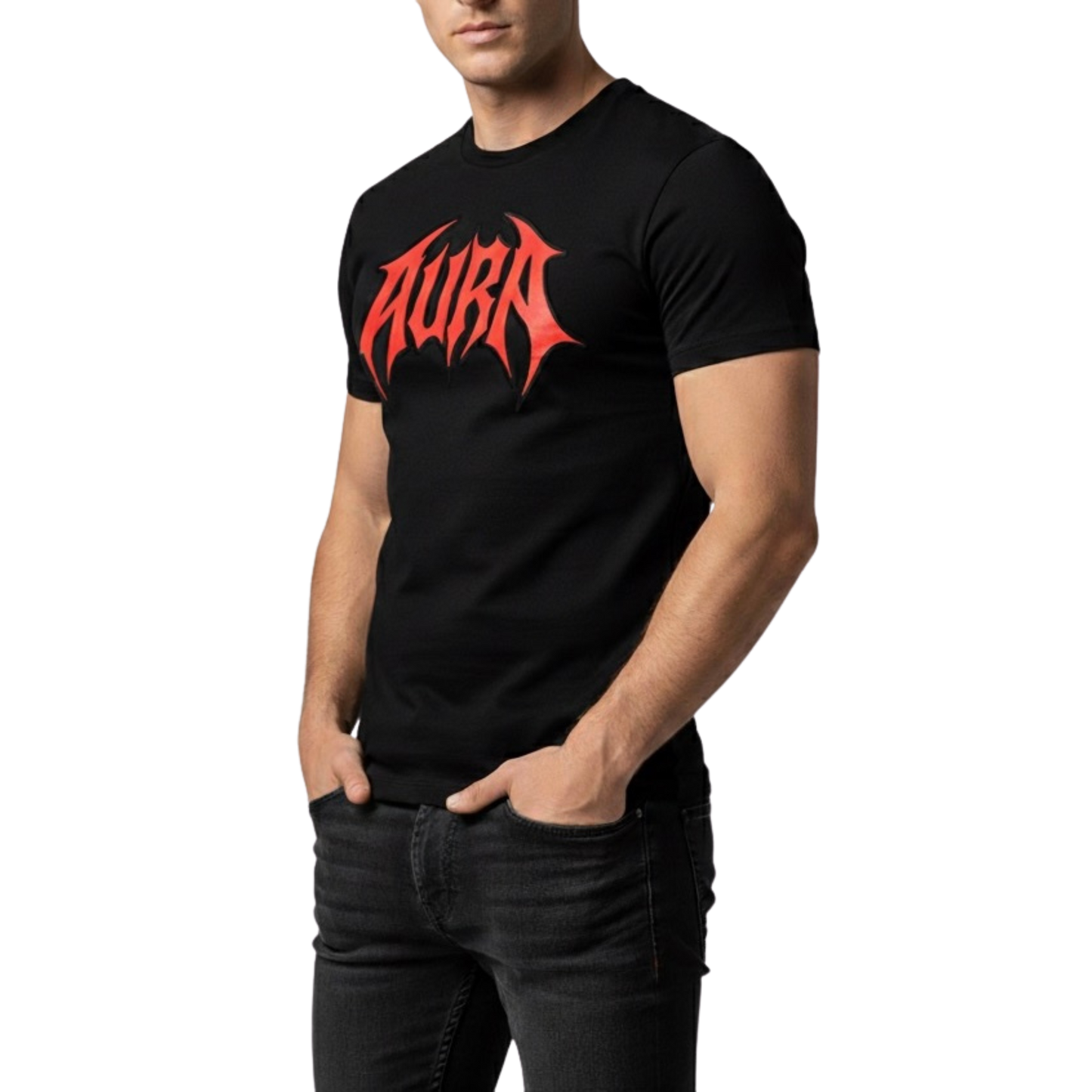 AURA Classic Slim Fit T shirts