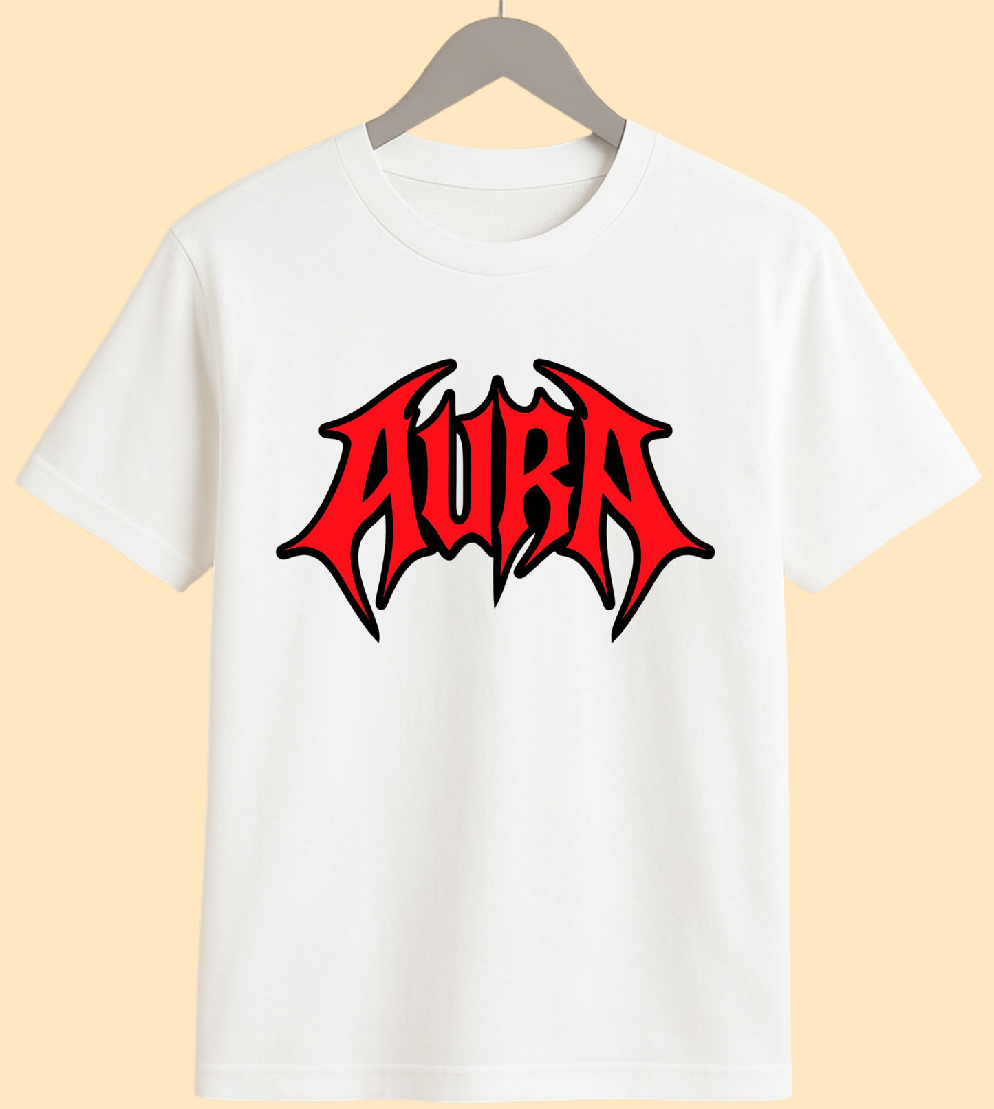 AURA Classic White Tee Limited Addition