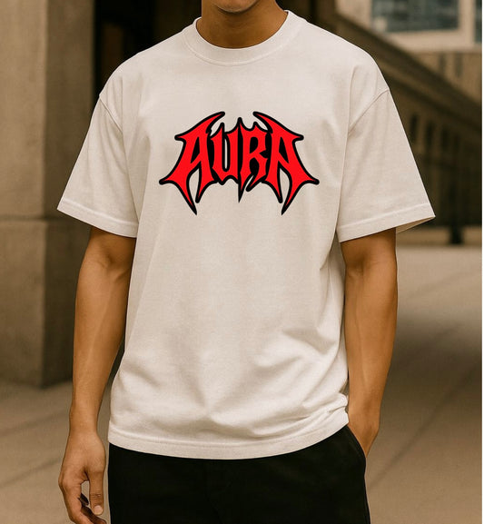 AURA Classic White Tee Limited Addition