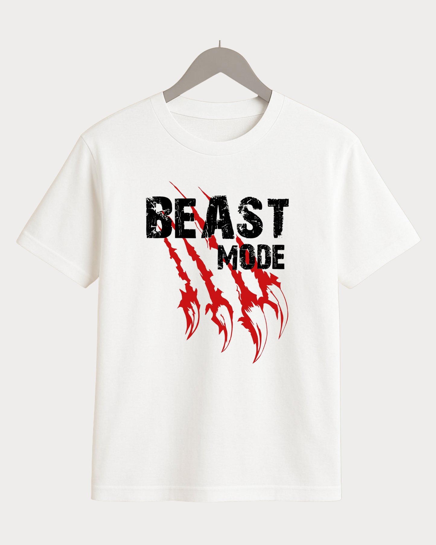 Beast Mode White Premium Graphic Tee