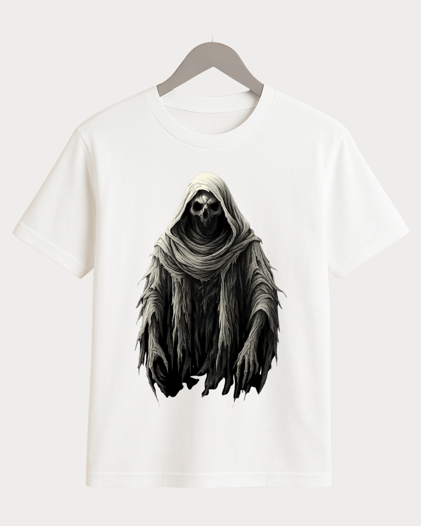Ghost White Premium Tee – Shadow Edition