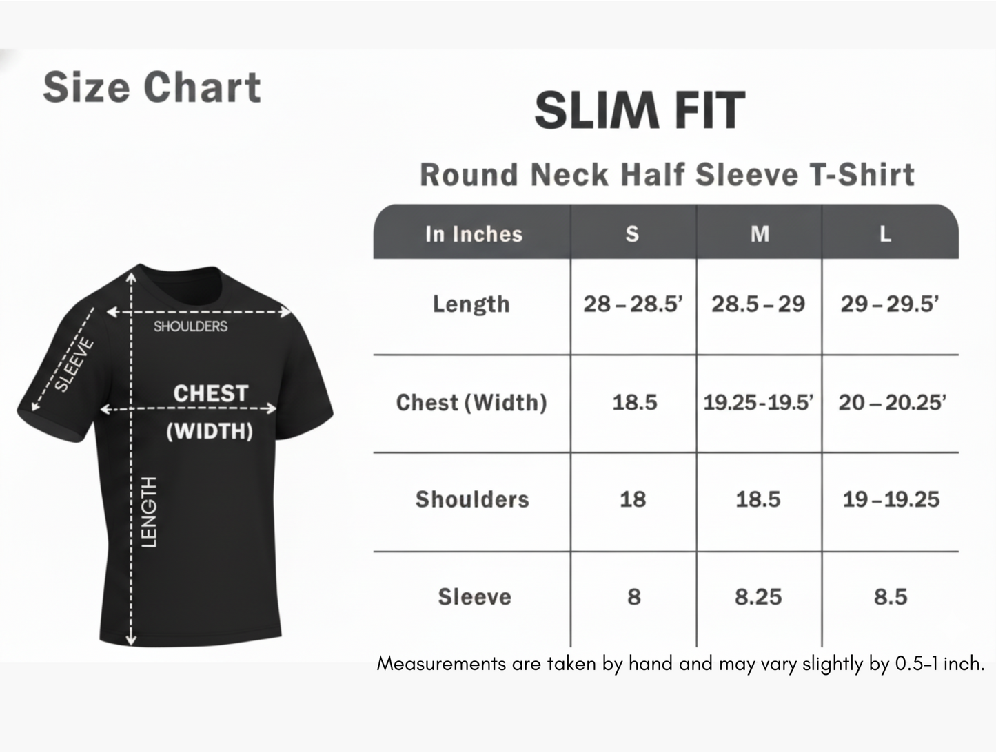 AURA Classic Slim Fit T shirts