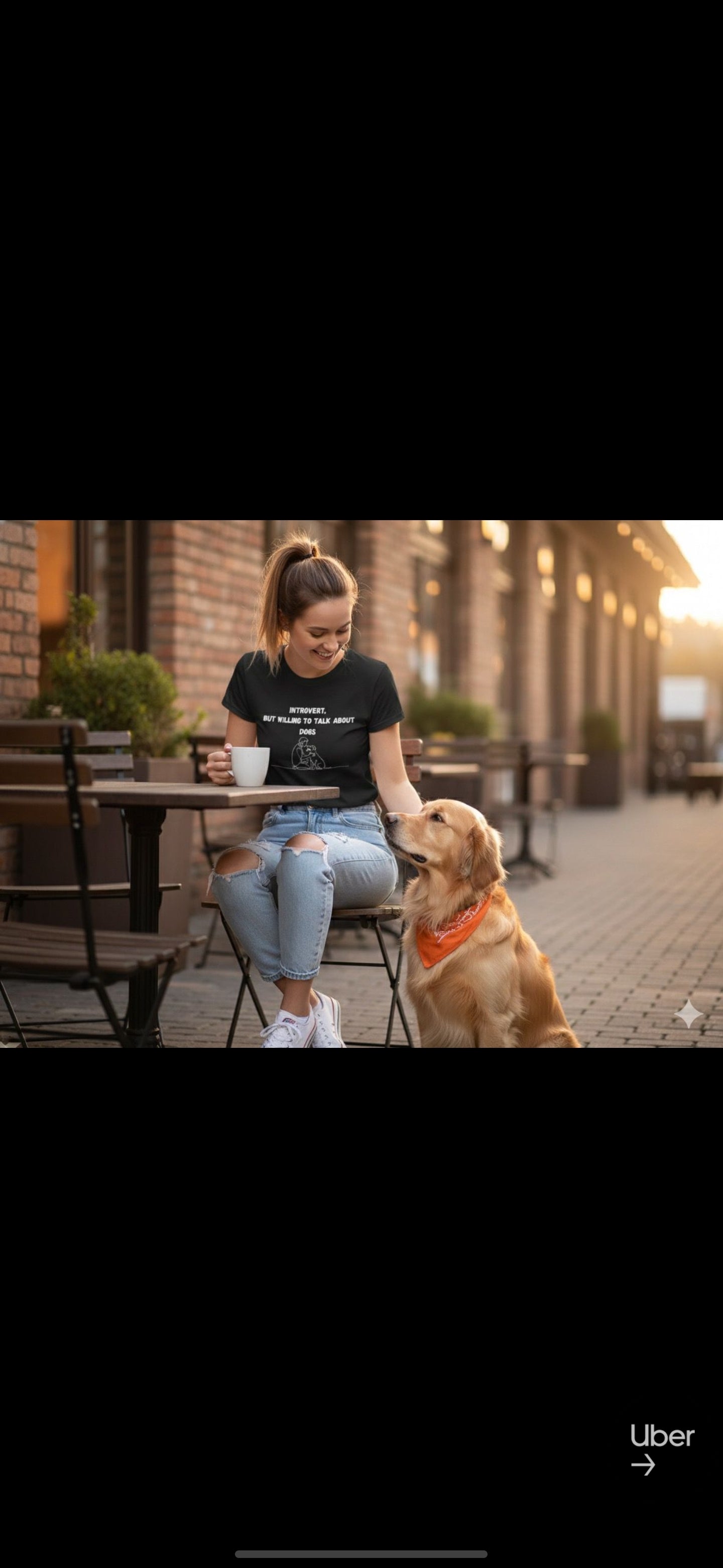 Introvert But Willing to Talk About Dogs – Graphic Unisex T-Shirt | Aura Streetwear